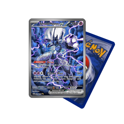 Armored Mewtwo ex Pokémon Custom Card