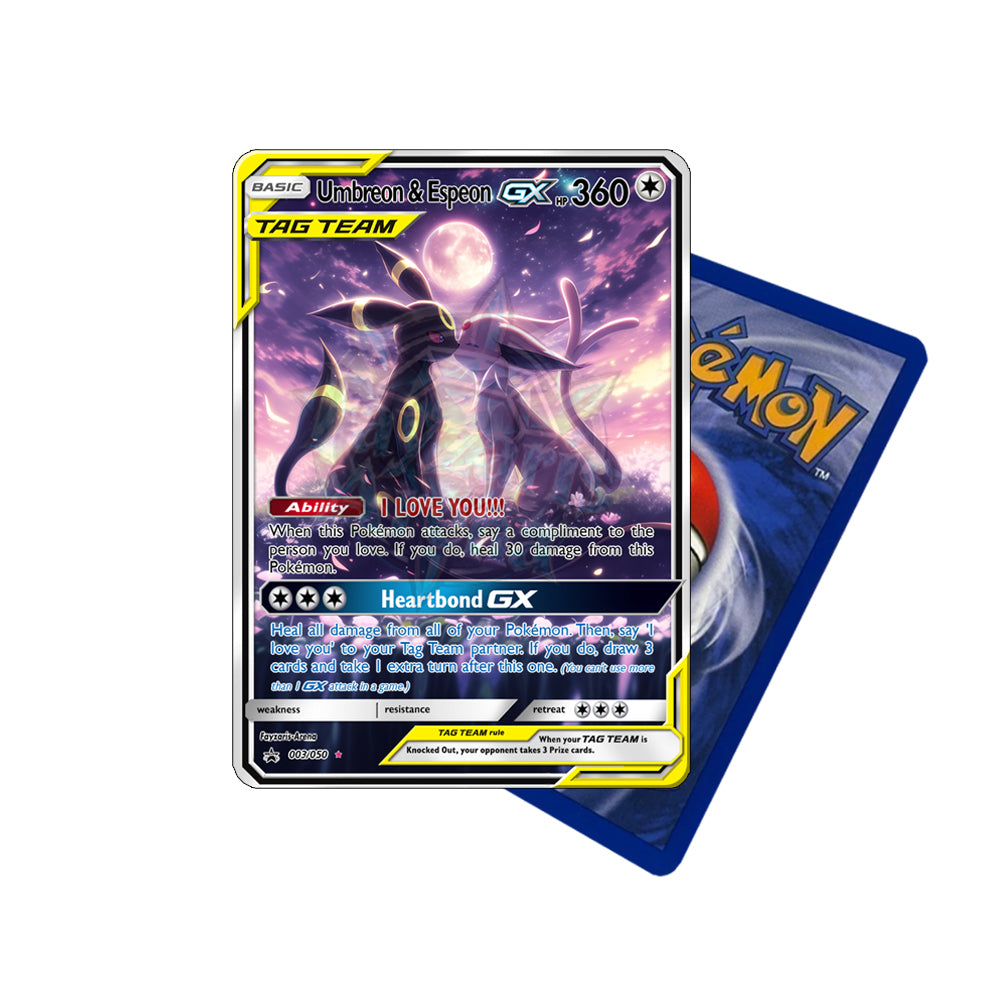 Nachtara & Psiana GX Tag Team Custom Card